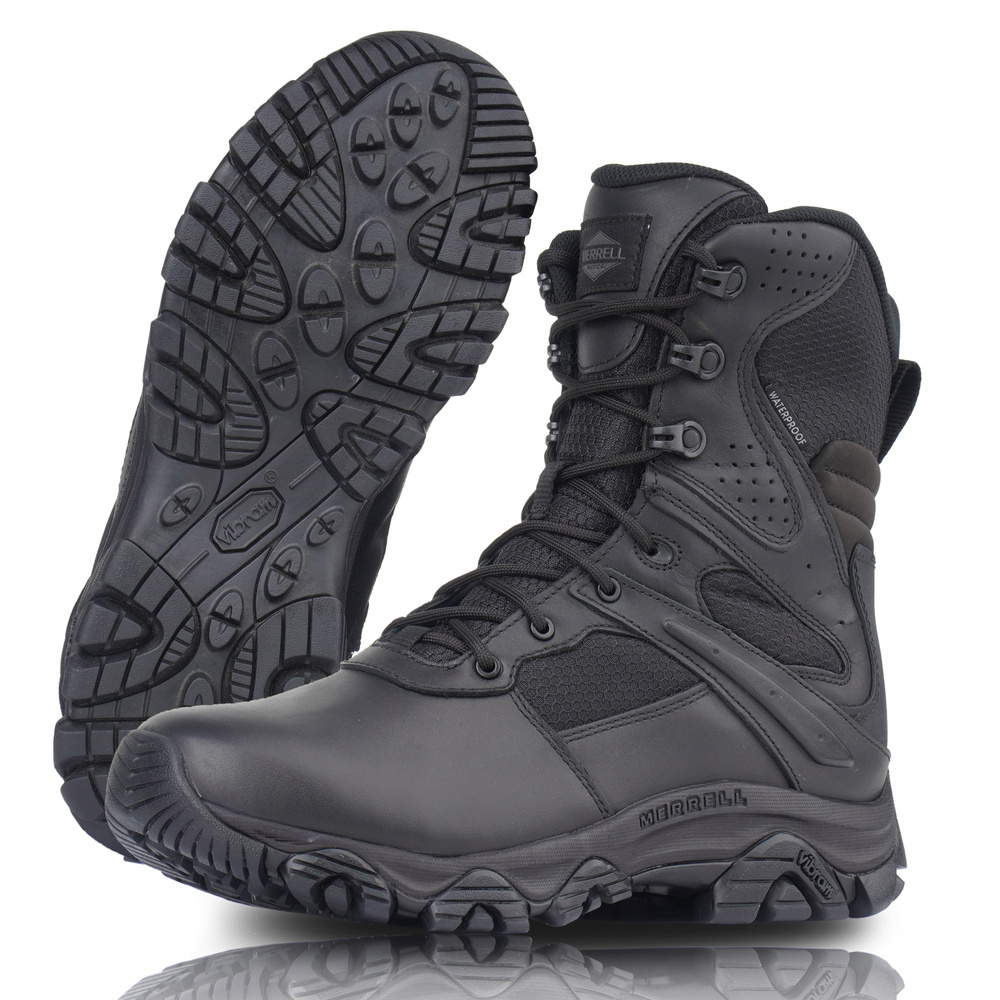 Merrell Buty wojskowe Moab 3 8 Tactical Response Wasserdicht Czarne J003913