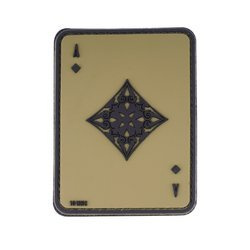 101 Inc. - 3D-Aufnäher - Karo-Ass - Grün - 444130-3960