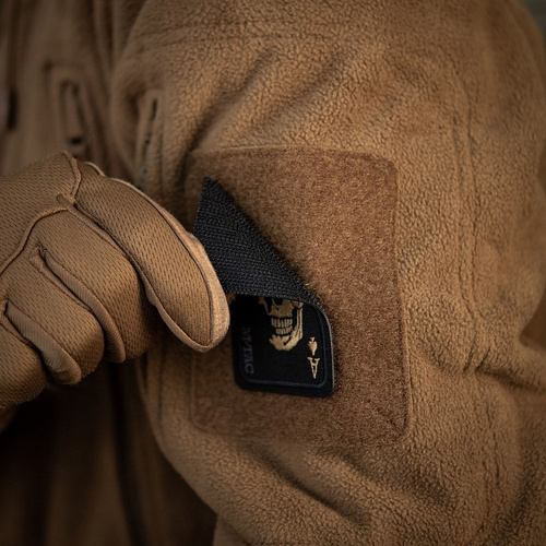 Morale Patch - M-Tac - Moralaufnäher Patch Face of War - Cordura - Schwarz/Orange - 51389035