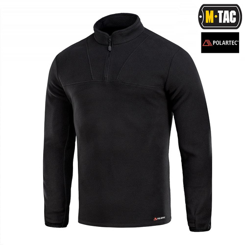 Bekleidung - M-Tac - Fleecejacke Delta Polartec - Schwarz - 70016002 - Fleece-Sweatshirts