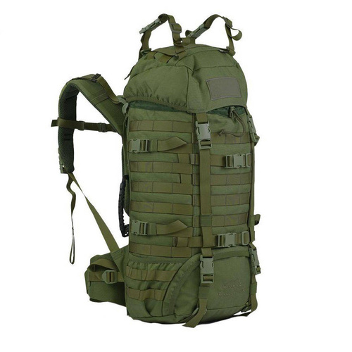 WISPORT - Waschbär-Rucksack - 45L - Olivgrün - 3 Tag (41-60 Liter)