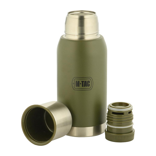 Tassen & Thermoskannen - M-Tac - Edelstahl-Thermoskanne - 750 ml - Olive - UN-Y01-750A