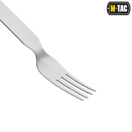 Outdoor - M-Tac - Praktische Reiseutensilien Klein Set - Stahl - Silber - HWCJ001S - Touristenbesteck