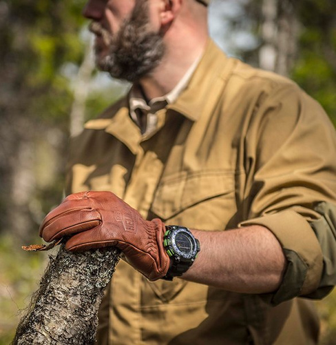 Taktisch Handschuhe - Helikon - Holzfällerhandschuhe - RK-LBR-LE-30