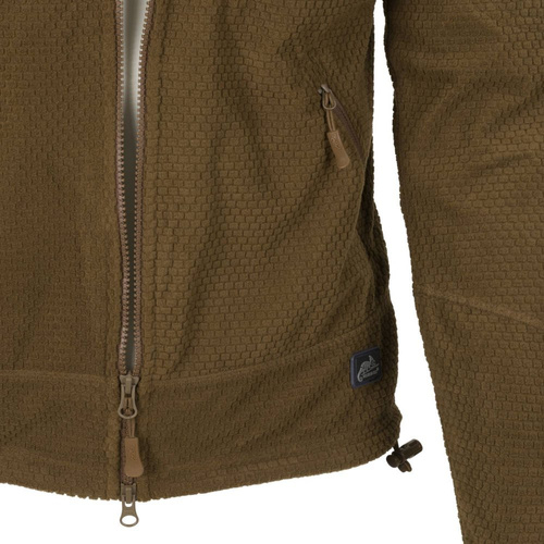 Bekleidung - Helikon - Alpha Tactical Grid Fleece Jacke - Olive Green - BL-ALT-FG-02 - Fleece-Sweatshirts