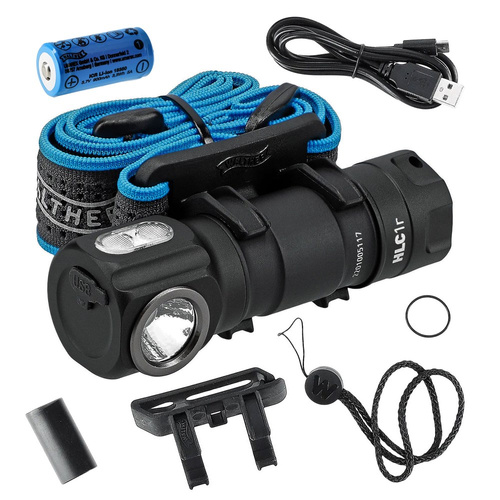 LED-Taschenlampen - Walther - Taschenlampe LED HLC1r - 500 lm - Schwarz - 3.7137