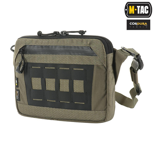 M-Tac - Admin Bag Elite Umhängetasche - Ranger Green/Schwarz - 10176023 - Gürtel, Bein & Hüfttaschen
