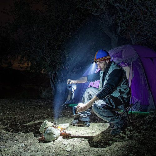 Fenix - Wiederaufladbare LED-Stirnlampe mit 2600-mAh-Akku - 1200 Lumen - HM60R - LED-Taschenlampen - Outdoor