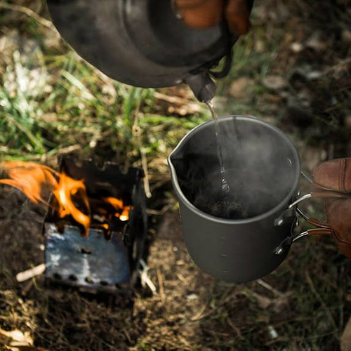 Helikon - CAMP French Press Tourist Kaffeetasse - 600 ml - TK-FPC-AL - Besteck & Geschirr - Outdoor