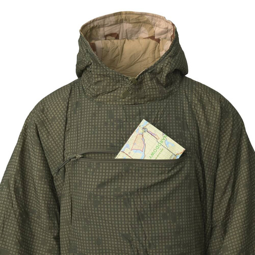 Bekleidung - Helikon - Reversible Swagman Roll® - Mitchell Camo Leaf / Mitchell Camo Clouds - PO-RSR-NL-1C1DA - Ponchos - Regenumhänge