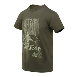 Helikon - T-Shirt Home Sweet Home - Baumwolle - Taiga Green - TS-HSH-CO-09