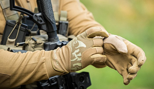 Bekleidung - Helikon - All Round Fit Tactical Handschuhe Light® - Coyote Brown / Adaptive Green - RK-AFL-PO-1112A - Taktisch Handschuhe