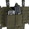 Mil-Tec - AR-15 Double Mag Halter mit Haken & Schleife Panel - dunkel Coyote - 13496201