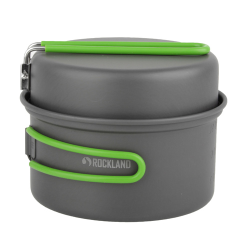 Rockland - Aluminium Touristengeschirr Travel Duo - Militärisches Kochgeschirr - Outdoor