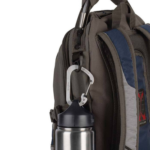 Outdoor - Nite Ize - SlideLock Karabiner #4 - Schwarz - CSL4-01-R6 - Stahlkarabiner