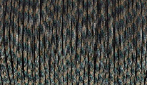 Paracord - Atwood Rope MFG - Paracord 550-7 - 4 mm - Woodland - 1 Meter - 13611