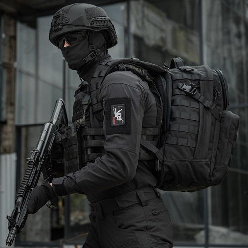 Morale Patch - M-Tac – Bad Boy Aufnäher – Stickerei – Schwarz – 51390002