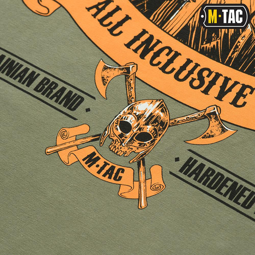 T-Shirts - M-Tac - T-Shirt Black Sea Expedition - Helles Oliv - 80025038