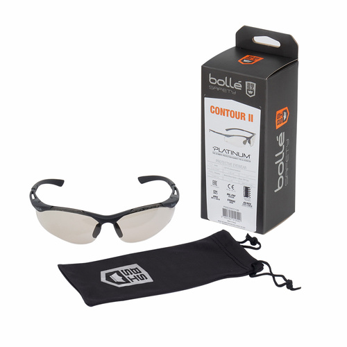Ballistische Brillen - Bolle Safety Standard Issue - Schutzbrille CONTOUR II - CSP - PSSCONTC13B