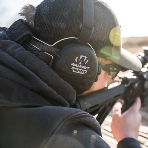 Gehörschutz - Walker's - FireMax Active Gehörschutz - Hinter dem Hals - Schwarz - GWP-DFM-BTN - Gehörschutz