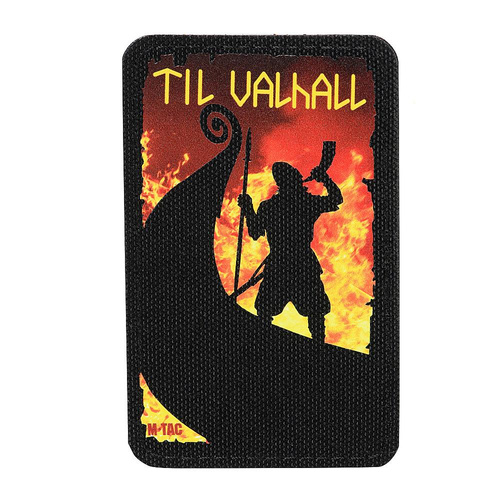 M-Tac – Til Valhall Patch – Morale Patch – Schwarz – 51304002 - Morale Patch