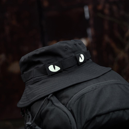 Andere - M-Tac - Tiger Eyes Laser Cut Reflektierende Flecken - Paar - Schwartz - 51140002