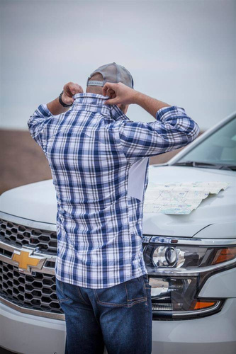 Bekleidung - Helikon - TRIP Nylon-Mischung - Indigo kariert - KO-TRI-NB-P8 - Hemden & Pullover