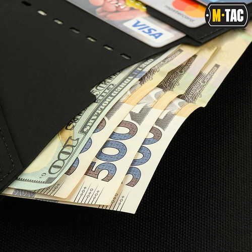 M-Tac - Slim Elite Gen.II Brieftasche - Schwarz - 10171802 - Geldbeutel - Verschiedenes