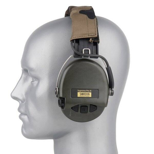 Sordin - Supreme Pro-X LED aktiver Gehörschutz - Grün - 75302-X-07-S - Aktive Kopfhörer - Ausrüstung