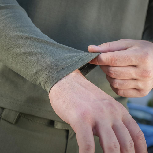 M-Tac - Militärisches Langarm-T-Shirt - Army Olive - 20067062 - Militär-T-Shirts - Bekleidung