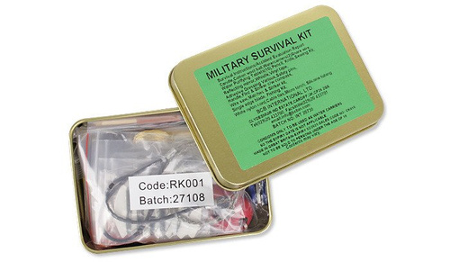 BCB - Militärische Überlebensdose - 25 Elemente - CK019 - Überlebenspakete - Outdoor