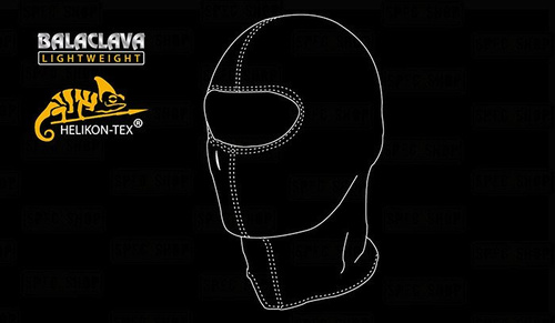 Sturmhauben - Helikon - Balaclava Baumwolle - Shadow Grey - CZ-KO1-CO-35