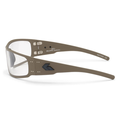 Gatorz - Ballistic Photochromic Brille Magnum - ANSI Z87+ - Getönt - Tan - GZ-01-305 - Ballistische Brillen - Augenschutz