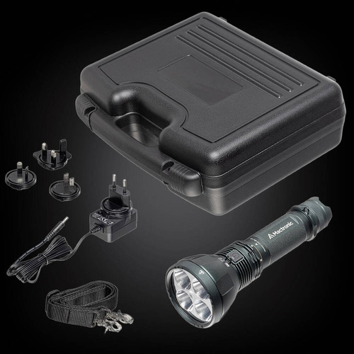 Outdoor - Mactronic - Handscheinwerfer Blitz K12 - 11600 lm - Schwarz - THS0011 - LED-Taschenlampen