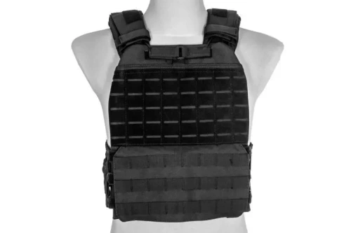 Modulare Westen - GFC Tactical - Taktische Weste Plattenträger - Laserschnitt - Schwarz - GFT-18-028656