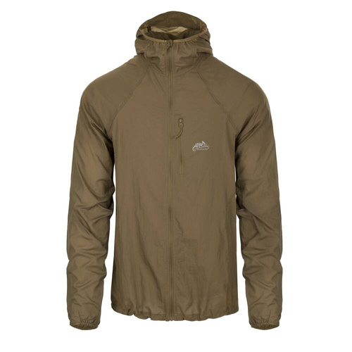 Regenjacken - Helikon - Jacke Wind mit Kapuze Tramontane - Windpack - Taiga Grün - KU-TMT-NL-09