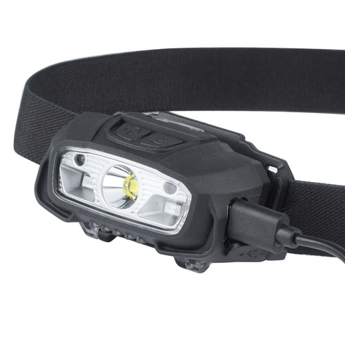 Mil-Tec - GC220 Wiederaufladbare Kopflampe - 220 lm - Schwarz - 15172300 - LED-Taschenlampen - Outdoor