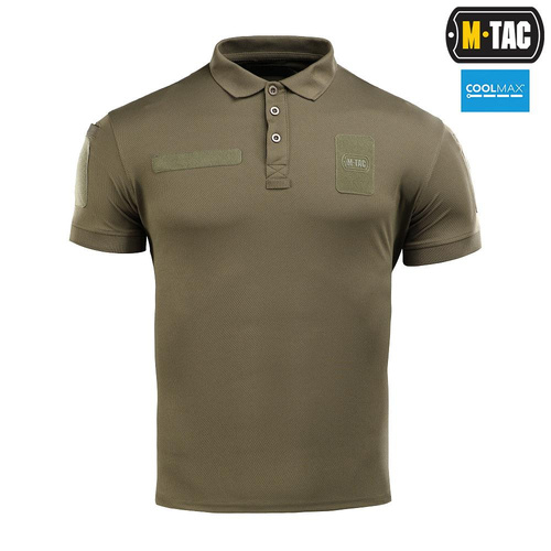 T-Shirts - M-Tac - Polohemd Elite Tactical Coolmax - Olive - 80010001