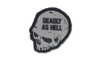 101 Inc. - 3D Patch - Tödlich wie die Hölle - Grau
