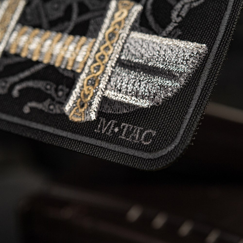 Verschiedenes - M-Tac – Wikinger-Schwert-Patch – Stickerei – Schwarz – 51332000 - Andere