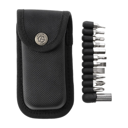 Ganzo - Kippwerkzeug mit Bitsatz - 24 Werkzeuge - Silber - G202 - Multitools - Multitools