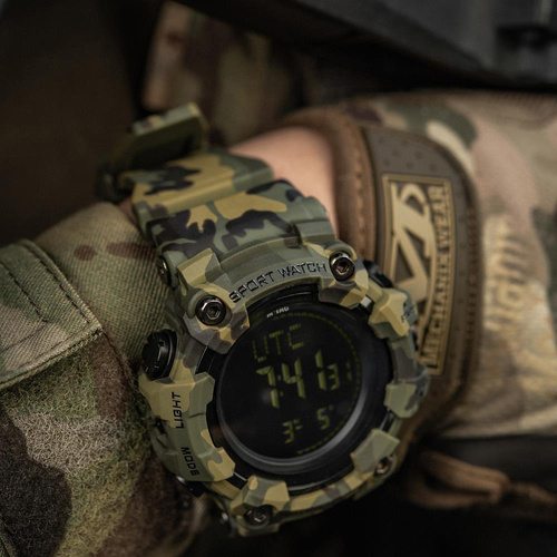 M-Tac - Taktische Uhr 2037 - LED - 5 ATM - Camo - 50007030 - Uhren - Verschiedenes