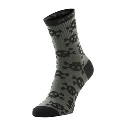 M-Tac - Mk.3 Sommersocken - Pirate Skull - Olive - 30903901