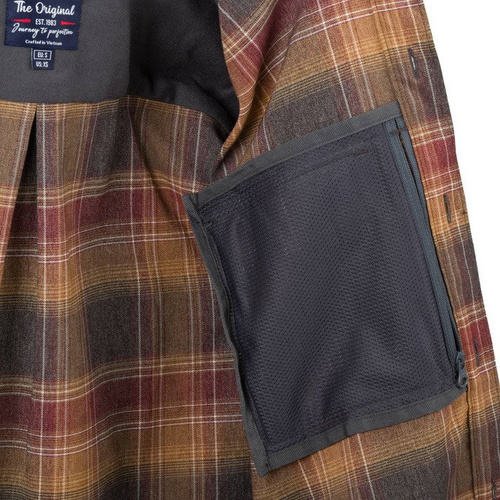 Hemden & Pullover - Helikon - GreyMan Hemd - Bernstein kariert - KO-GMN-PN-P0