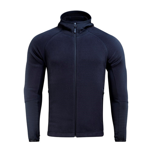 Fleece-Sweatshirts - M-Tac - Polartec Sport Fleece-Sweatshirt Hoodie - Dark Navy Blue - 70067015