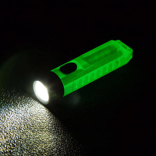 LED-Taschenlampen - Speras - Schlüsselanhänger-Taschenlampe S11 mit 300 mAh-Akku - 400 lm - Weiß - SPERAS S11 FLURESCENT WHITE