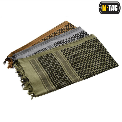 Bekleidung - M-Tac - Shemagh - Grau / Schwarz - 40908011 - Headwraps, Shemags & Schals