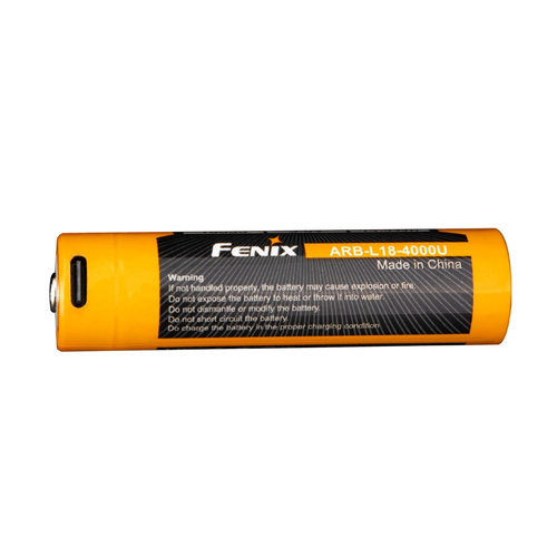 Outdoor - Fenix - Akku ARB-L18U USB - 4000 mAh - 3.6V - ARB-L18U-4000U - Batterien