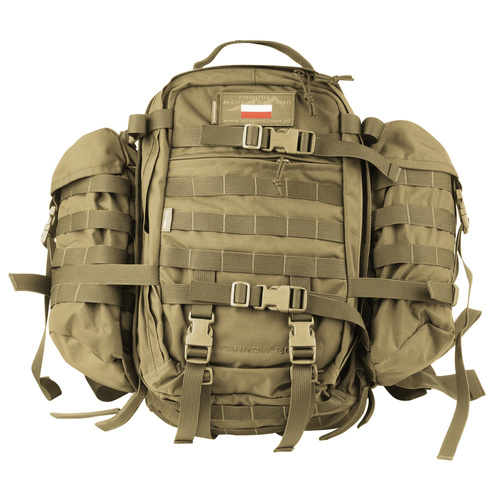 Militärrucksäcke - WISPORT - Sparrow 30 II Rucksack mit zwei Seitentaschen - 30 + 10 l - Coyote