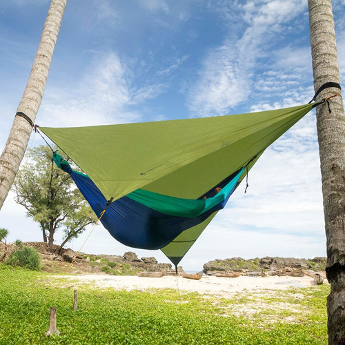 Ticket To The Moon - Mond Tarp - Grün - Planen - Outdoor